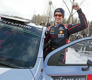 Thierry Neuville - victorie spectaculoasa pentru Hyundai Motorsport in Raliul Suediei