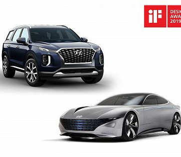 Hyundai castiga doua premii „iF Design 2019”