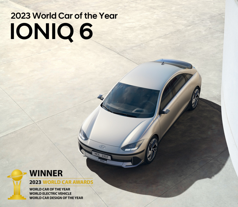 Hyundai IONIQ 6 a castigat „World Car of the Year”, „World Electric Vehicle” si „World Car Design of the Year”