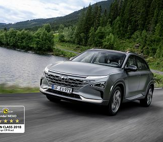 Hyundai Nexo, cel mai bun autovehicul din categoria sa la testele Euro NCAP din anul 2018