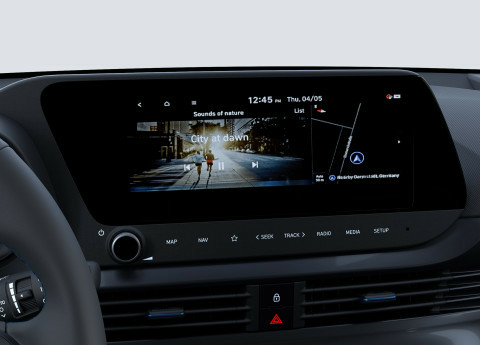 10.25’’ centre touchscreen.