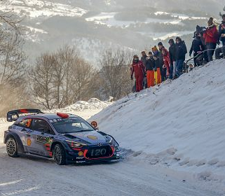 Thierry Neuville si Hyundai Motorsport sunt lideri dupa primele doua zile din Raliul Monte-Carlo