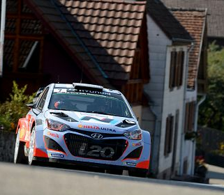 Obiectiv atins pentru echipa Hyundai Shell World Rally in Raliul Frantei