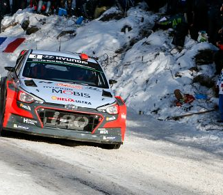 Hyundai Motorsport a incheiat ziua de vineri din Raliul Monte-Carlo cu doua masini in top sapte