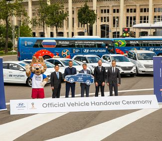 Hyundai pune la dispozitia organizatorilor Cupei Mondiale de Fotbal o flota formata din 530 de autovehicule