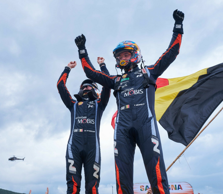 Hyundai Motorsport si Thierry Neuville - prima victorie din acest sezon  in Raliul Sardiniei