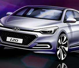 Hyundai dezvaluie primele schite oficiale ale noii generatii i20