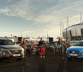 Hyundai si trupa Maroon 5 - colaborare pentru campania dedicata parteneriatului FIFA World Cup Russia TM