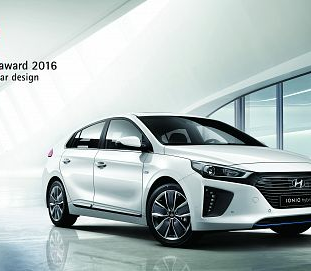 Noul Hyundai Ioniq a castigat premiul pentru design „Red Dot 2016”