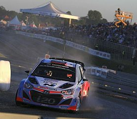 Echipa Hyundai Motorsport a facut progrese in penultima zi din Raliul Poloniei