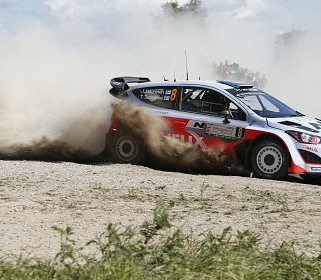 O zi dificila pentru Hyundai Shell World Rally la Raliul Poloniei