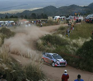 O zi plina de actiune pentru echipa Hyundai Motorsport in Raliul Argentinei