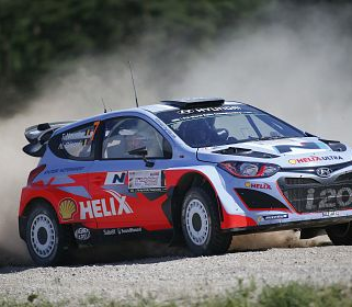 Progrese importante pentru Hyundai Shell World Rally in penultima zi a Raliului Poloniei