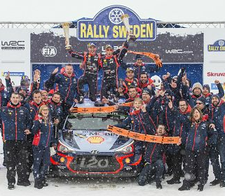 Hyundai Motorsport a triumfat in Raliul Suediei