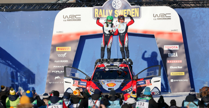 Hyundai Motorsport si Esapekka Lappi au triumfat in Raliul Suediei