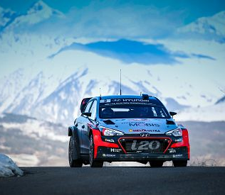 Echipa Hyundai Motorsport concureaza cu noul i20 Coupe WRC in Raliul Monte-Carlo