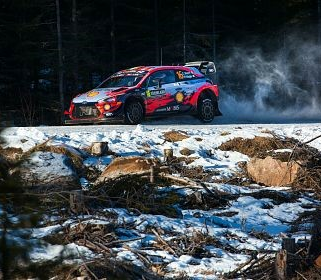 Ott Tänak si Hyundai Motorsport se afla pe locul secund, dupa prima zi din Raliul Suediei